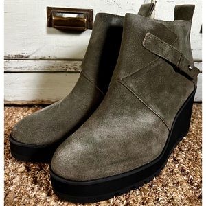 Eileen Fisher Tinker Wedge Boots Booties 11